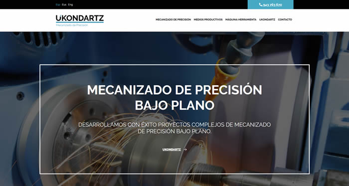 Nueva página web para Ukondartz