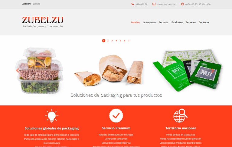 Renovación de página web de Zubelzu